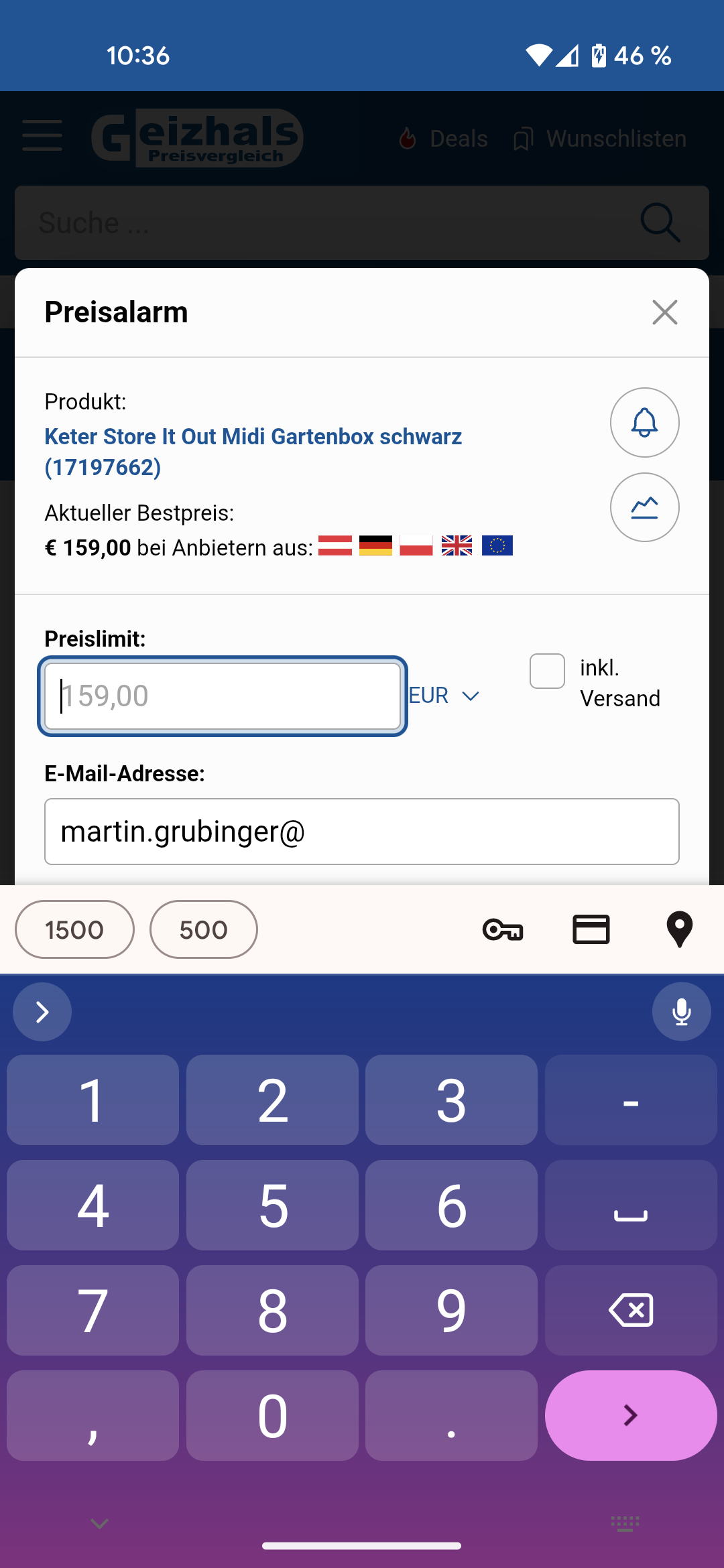 Another screenshot, this time the buttons are not obscurred.